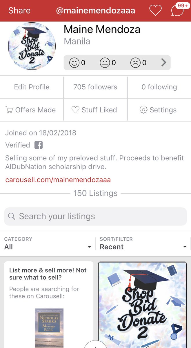 mainedcm's tweet photo. Hi! Some might be aware that I am planning to have a garage sale but due to schedule constraints, I’ve decided to host it in Carousell! I have posted some items (&amp; will be be posting a lot more) that will benefit the ADN Scholarship drive. Hope you can support me on this one! 😊 https://t.co/zUx3P9aNK2