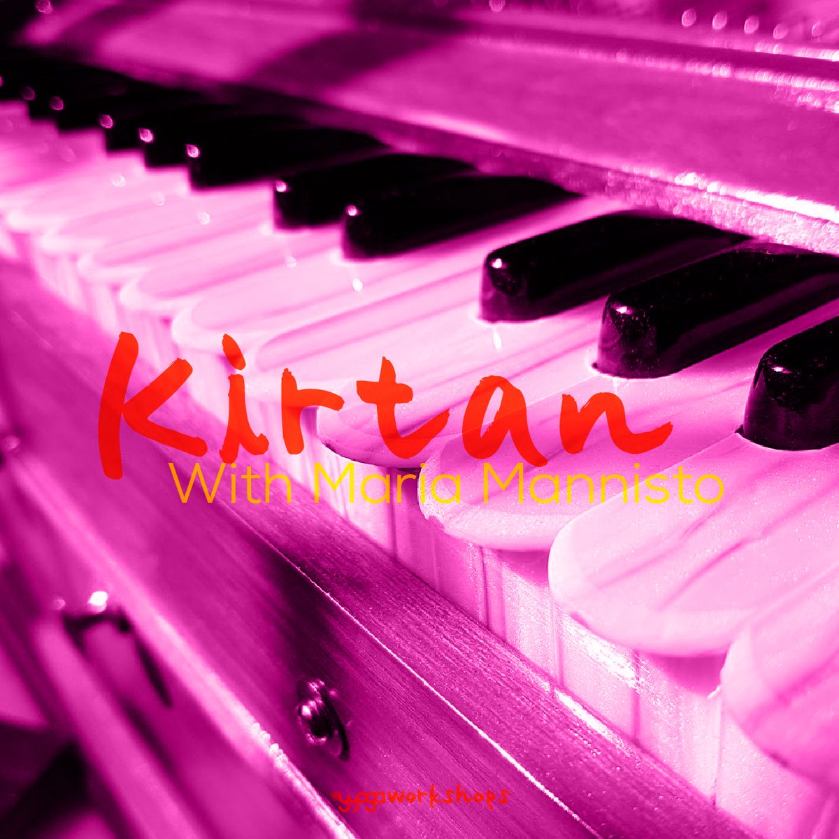Sunday March 18th @ 18h00 -- Join Maria and explore the power your voice as it combines with others! Kirtan is a form of Bhakti Yoga, the yoga of devotion, in which we sing mantras together in a call-and-response setting!