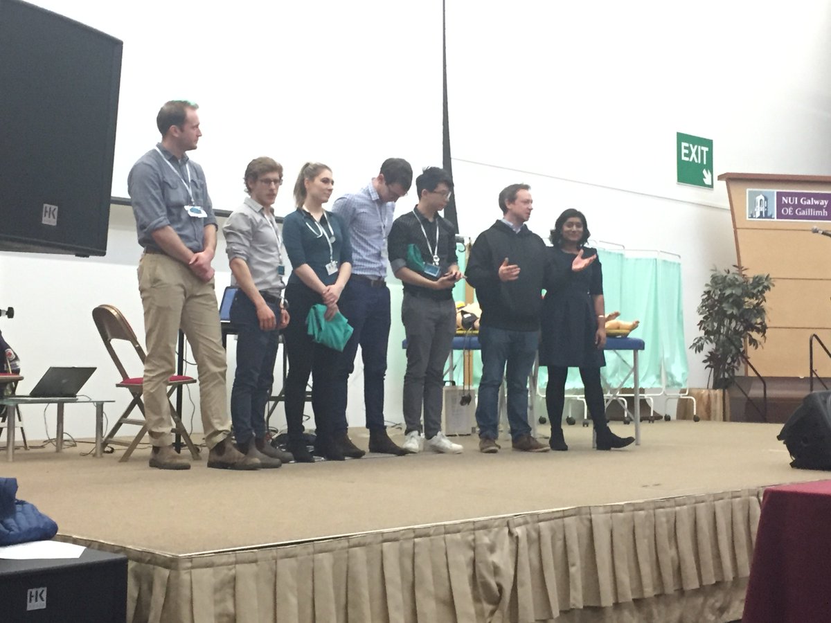 rhona_dempsey's tweet photo. Congratulations UCC on winning #SimWars18 πHUGELY proud and delighted to see so much hard work, training and commitment by everyone pay off!! @PritsSn @pjwhooley @Sineadnib @SileStack @InsertNameHere @UiBhroin @WestCorkRR @DrAPPetersen @AnnPayne6 @UCCASSERT #bringingthecuptoCork https://t.co/KsPjAoVFhw