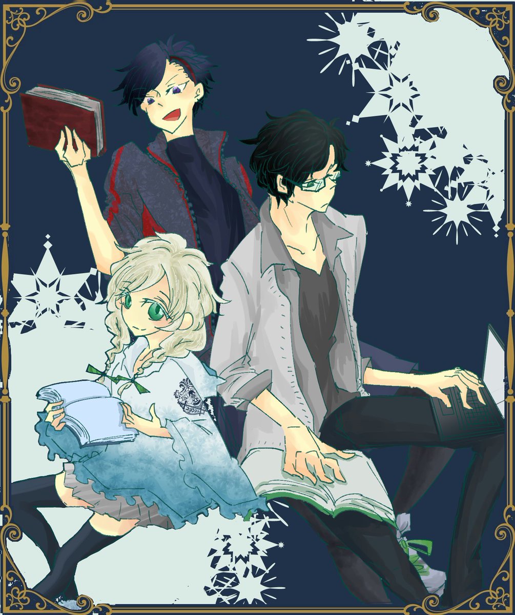 Ichi_xxxao's tweet photo. 【@BookInto】こちらの企画様に一気に3人失礼します～！日本からきたトリオです、お気軽に仲良くして頂けますと��しいです〜！
#IntotheBook_CS 
#IntotheBook_創作
#ITB_詩・詩集科 #ITB_私小説科 
#ITB_冒険小説科 #ITB_探索者 #ITB_修復者 https://t.co/f2xLr0oxOz