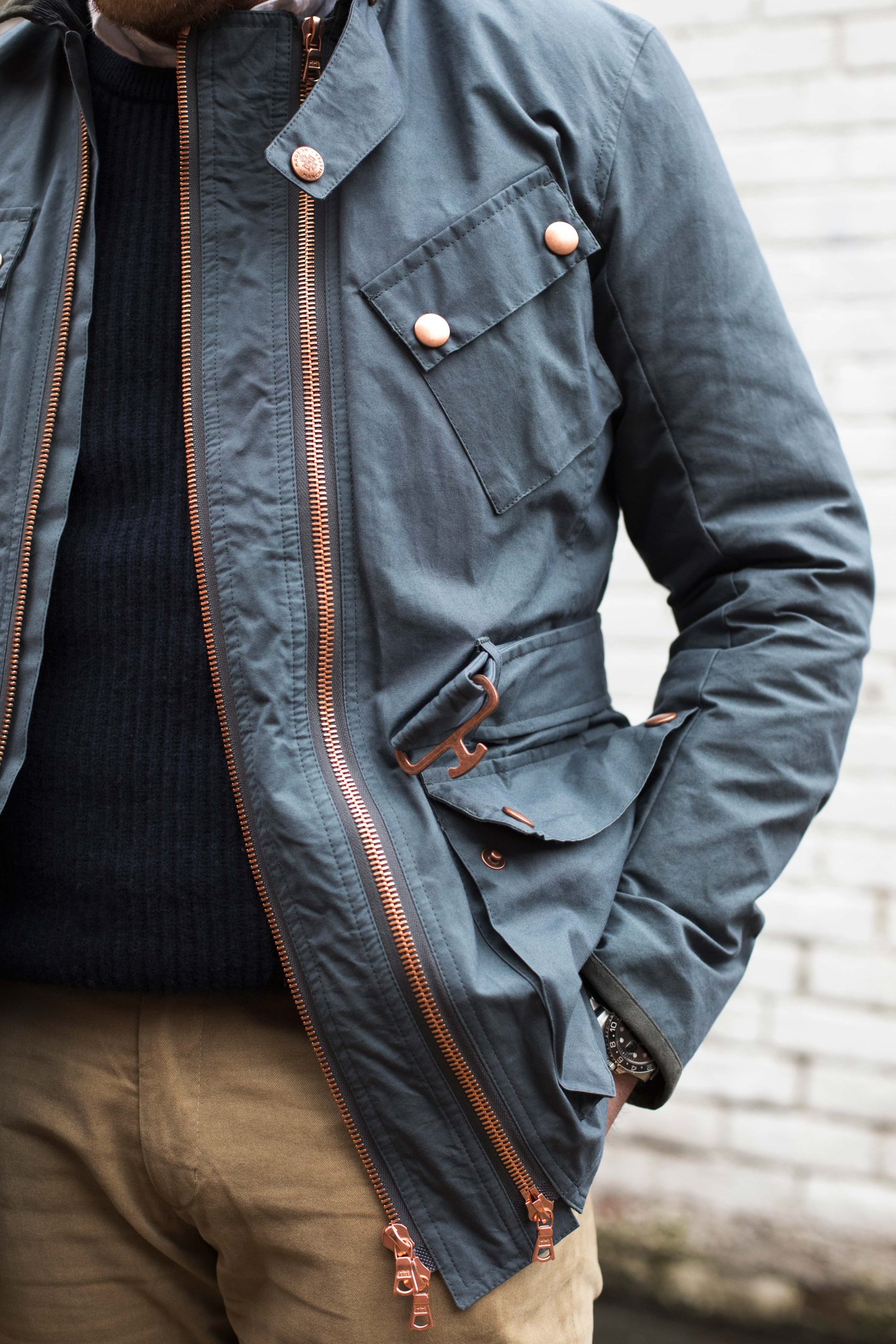 Private White V.C. on X With a crisp clean feel the dry wax Twin Track is the perfect coat for earning that well worn look in years to come without the downsides of