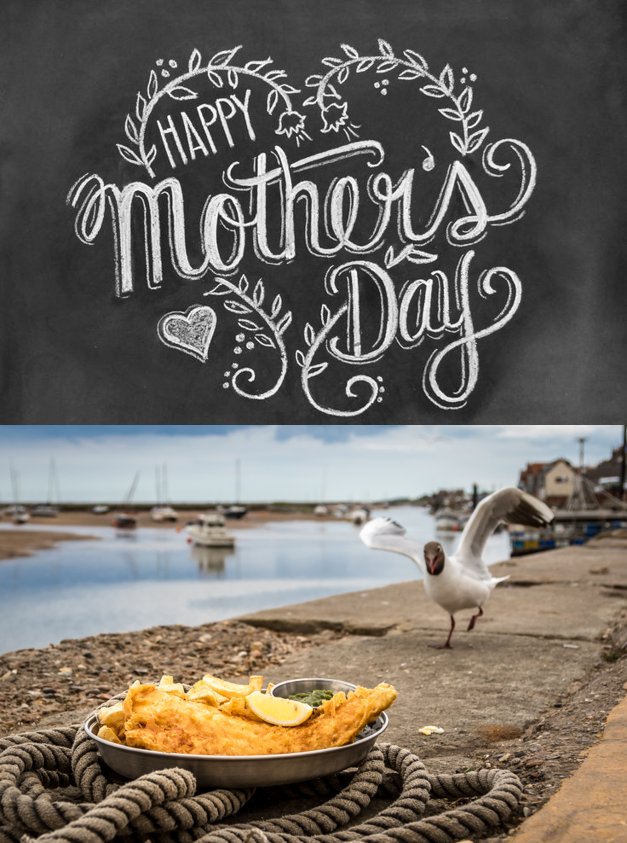 HAPPY MOTHERS DAY!!
#happymothersday to all you amazing mums, kids why not treat them today with some #awardwinning #fishandchips it's the least they deserve
#motheringsunday #wellsnextthesea #wellsharbour #amazingmums #mothersday #norfolk #oneinamillion #top50 #top20