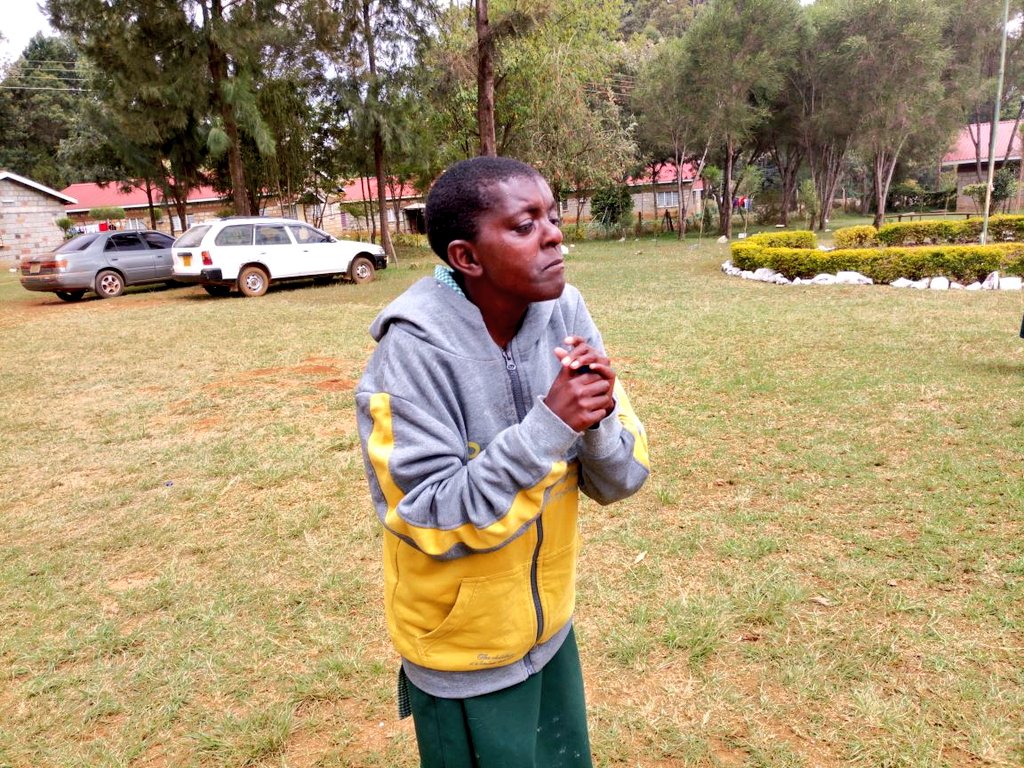RCNC_ROTARACT's tweet photo. HPads Distribution at the Eldoret Special School. Fun Times #Rotaract50 #WorldRotaractWeek #rcnc40 https://t.co/EIlzJkfKPk