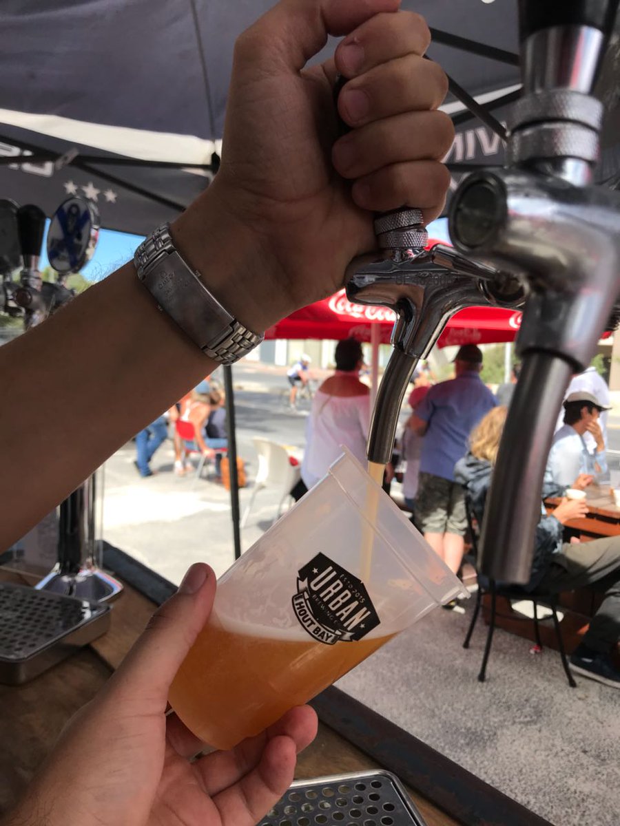 urbanbrewingco's tweet photo. Join us at Dario's Café for award winning craft beer while supporting the Cape Town Cycle Tour #craftcider #craftbrewery #craftbrewing #craftbrewingcompany #craftbeercapetown #CTCycleTour2018 #40Take2 #Back2OurRoutes https://t.co/6hK8EZ1auO