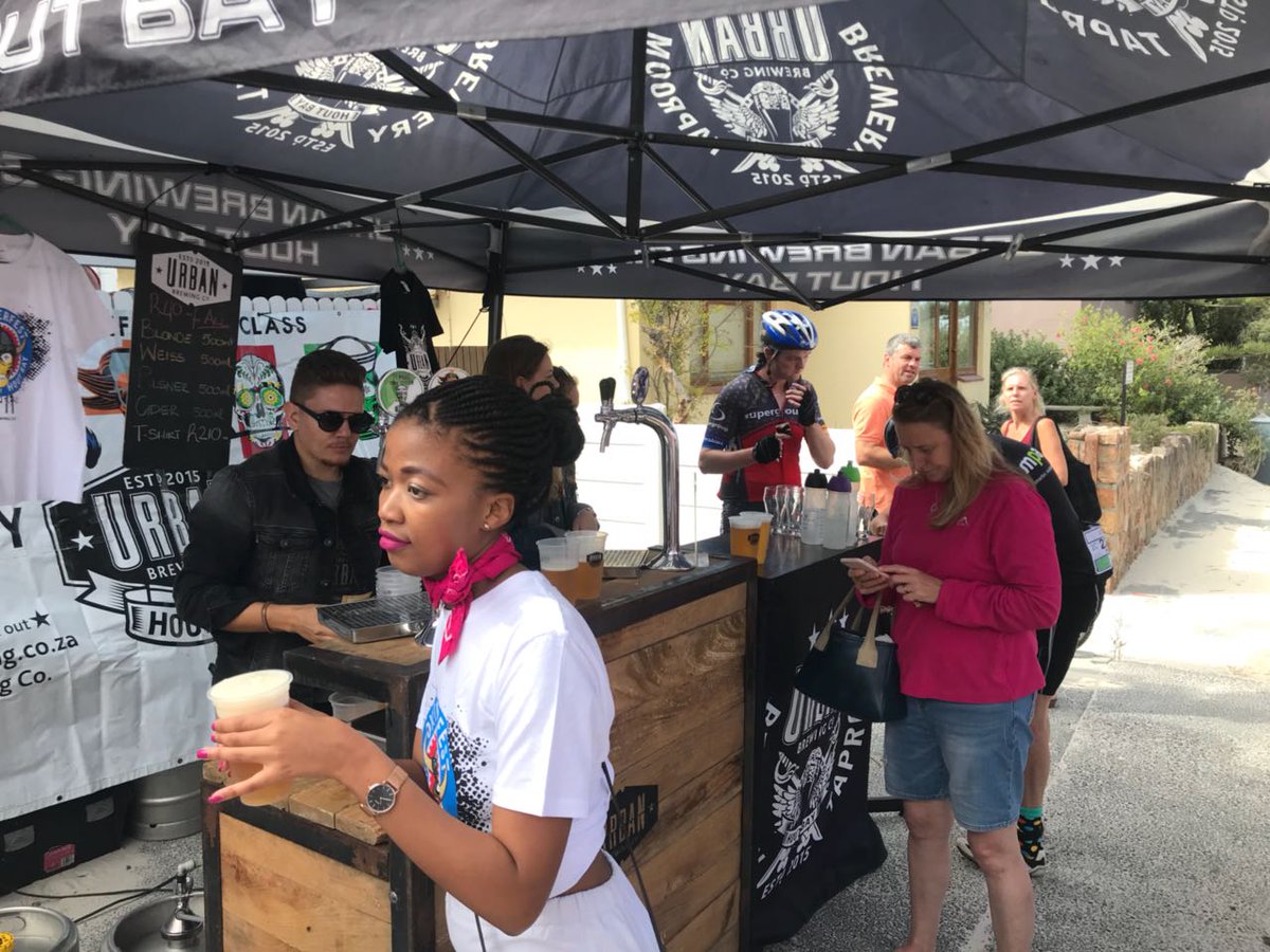 urbanbrewingco's tweet photo. Join us at Dario's Café for award winning craft beer while supporting the Cape Town Cycle Tour #craftcider #craftbrewery #craftbrewing #craftbrewingcompany #craftbeercapetown #CTCycleTour2018 #40Take2 #Back2OurRoutes https://t.co/6hK8EZ1auO