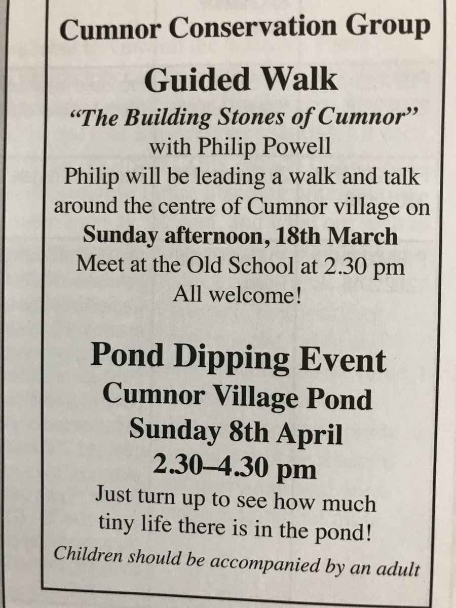 carryoncumnor's tweet photo. Put these dates in your diaries, the kids love the #ponddipping #wildlife #nature #Cumnor @DeanCourtCC https://t.co/CIP49mmXEN