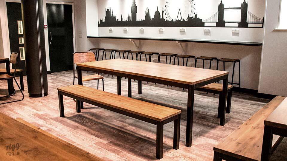 rigguk's tweet image. School Canteen Furniture Installation at St. Mark's School, Hounslow rigg.uk/en/casestudies… #UKmfg #schoolinteriors