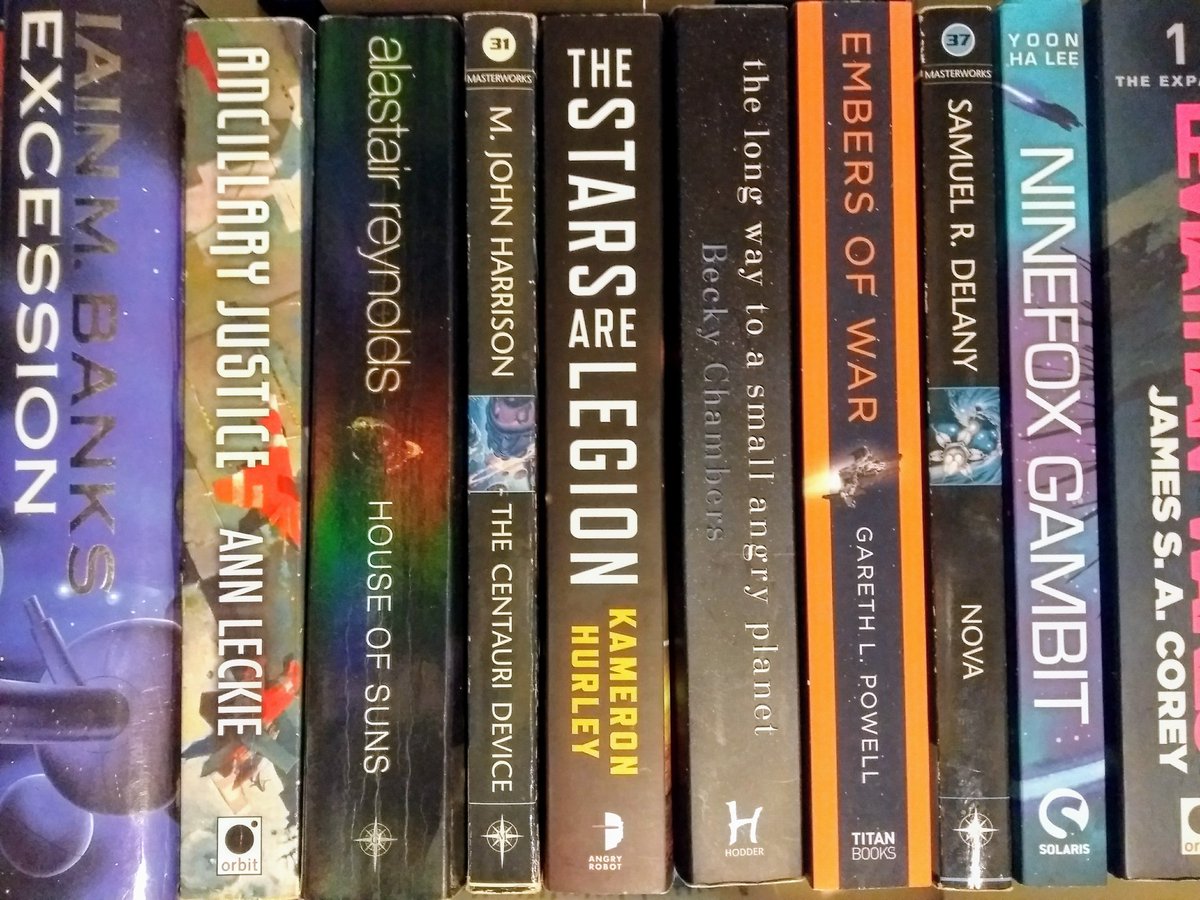 I've just been told, "Nobody reads science fiction any more." Can we *please* prove that wrong? Please retweet if you're a fan of written SF. Let's make our voices heard.