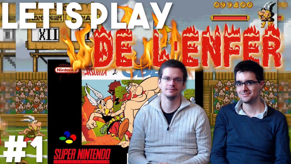 ManiaOfNintendo's tweet photo. Voici la miniature de la prochaine vidéo. Et oui ! On va terminé ce p****n de jeu. Et ça sera le premier d'une longue série. Il était temps qu'on se venge de ces jeux qui ont pourris nos enfances. Mais pas à la loyale hein, faut pas déconner ^^ #Infogrammes #LetsPlayDelEnfer https://t.co/pzw49wAaqR
