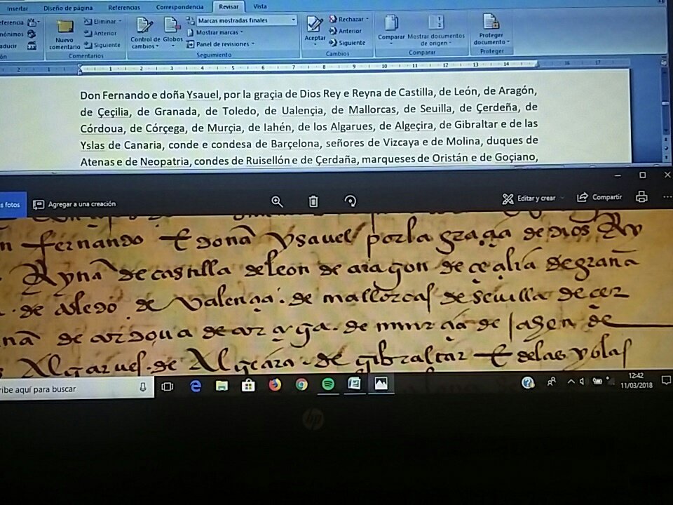 MedHisp's tweet photo. Que buena mañana de domingo se ha quedado para hacer una transcripción... https://t.co/kHoq7Xhcd9