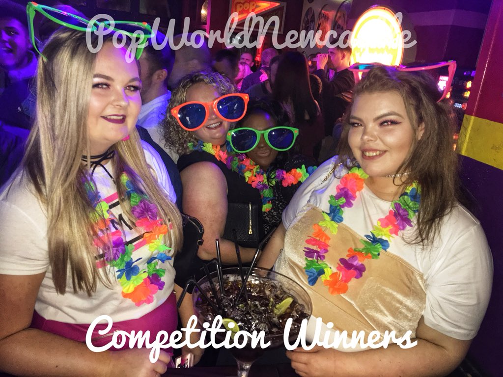 PopWorld_Newc's tweet photo. Saturday night #Partini winners at #popworldnewcastle // 2 more competitions on our Facebook page including 2 bottles of bubbly 🍾🥂 plus a Chocolate 🍫 fountain party 🎉 for Easter 🐣 🐰 https://t.co/y5fuDt4Uon