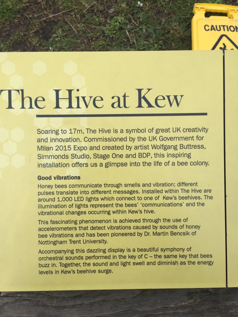 bucketlistsarah's tweet photo. And have just experienced #thehive @kewgardens in Richmond. Was inspired to come by  @MrGeorgeClarke on the last series of @Channel4 #amazingspaces Wow! So, this is my first UNESCO visit and will blog later! https://t.co/M9spOCFekF