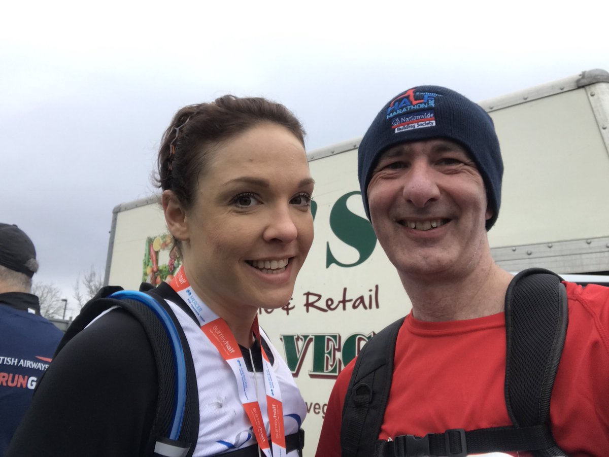 Rotaryeditor's tweet image. Get in there! A fantastic, pain-free @surreyhalf pacing for the fab @xempouk team. Back in the fold after an injury-riddled 2018. Great race and superb support around the course.