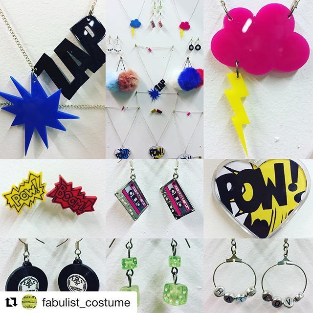 New jewellery range now available at Fabulist #popart #kitsch #funjewellery #popartjewellery ift.tt/2FKFLU8