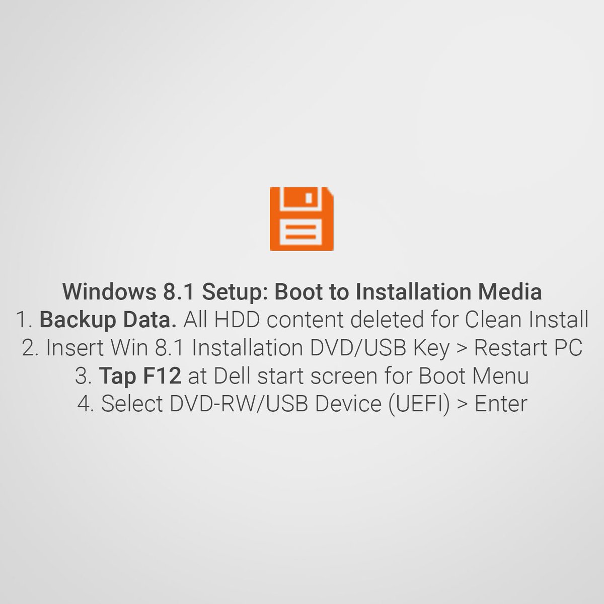 DellCares's tweet image. For you #Windows81 users, we see you! 

If you're considering or needing to perform a #Win81 install, we've got the details to help you complete it. #TechTips 

​del.ly/6010DrgeK