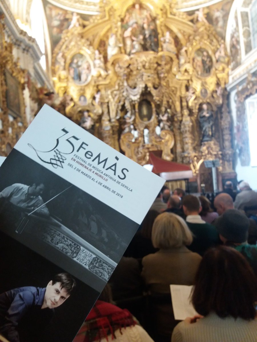 SardinaLeonardo's tweet photo. La mañana se llena de sonatas... #Bach @FemasSevilla #Musica #barrroco @culturasevilla @Ayto_Sevilla https://t.co/3gNzXnCvJL