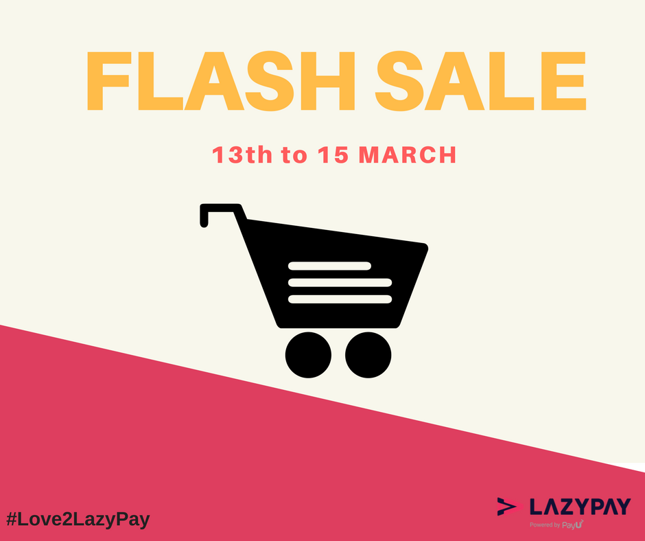 Lazy_Pay's tweet image. Happening tomorrow!

We hope you're ready for the ultimate savings week with LazyPay!

#PayLater at a cashback across apps &amp;amp; websites!

#BeLazy #Love2LazyPay #Sale #shoppingonline #FlashSale #shoppingtime