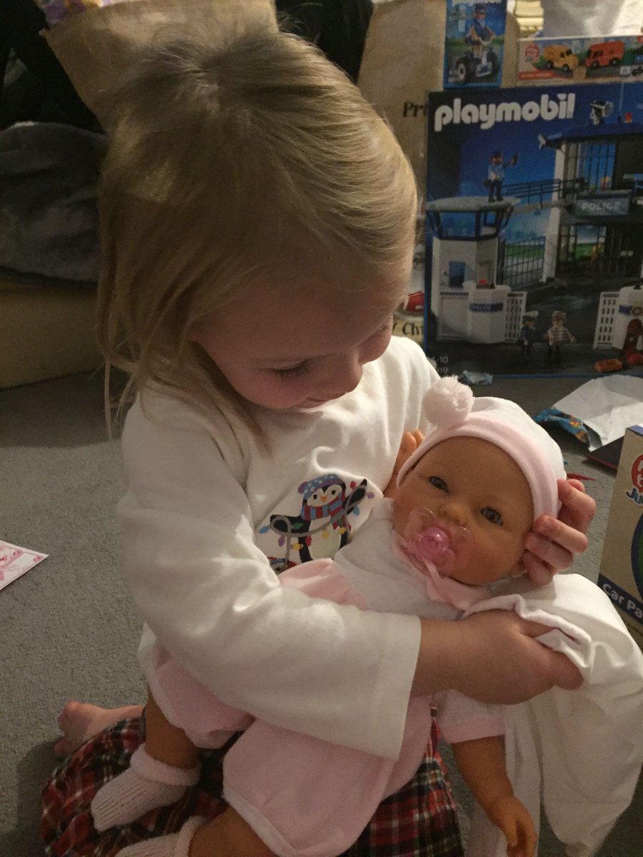 #HappyMothersDay to all those mummies in training out there, you are doing a fantastic job and i'm sure you are learning from the best!

Meet Florence tenderly holding her new baby, she deservingly came 2nd in our recent Christmas Photo Competition.