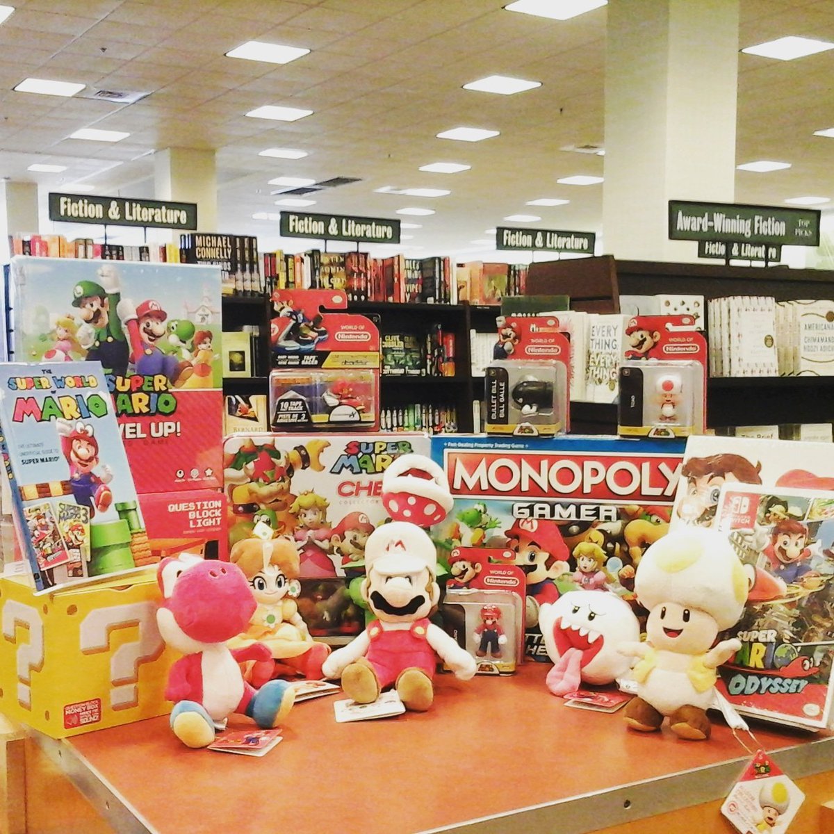BNFortWayne's tweet image. Happy Mario Day! Select toys and collectibles 50% off and plenty of Mario themed merchandise for that gamer in your life! #bnmidwest  #bninlightened  #marioday #mario #nitendo #gamerlife