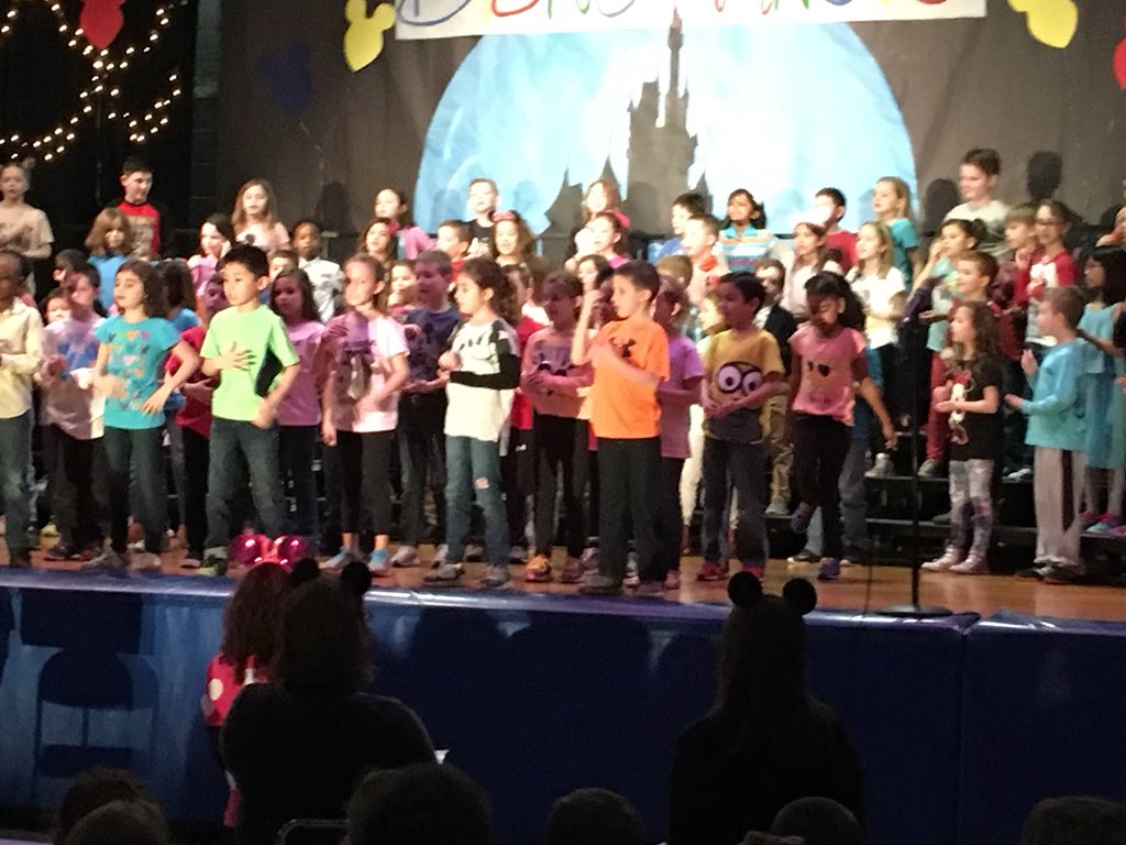 Second graders bring Disney to life