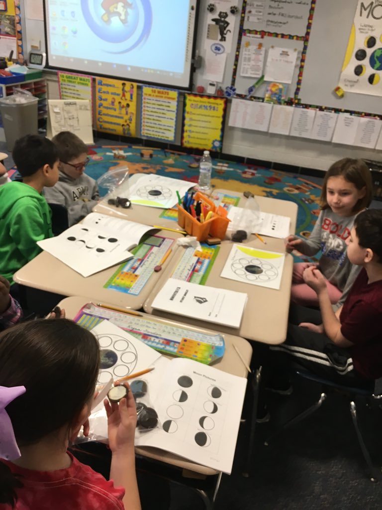 3rd graders have science day!