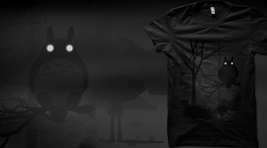 1trucoriginal's tweet photo. #totoro #untrucoriginal #dark #blackandwhite #ghibli #japan #drawing #design #qwertee #followme #vote #share #retweet #monvoisintotoro https://t.co/lVkWIvUo5E