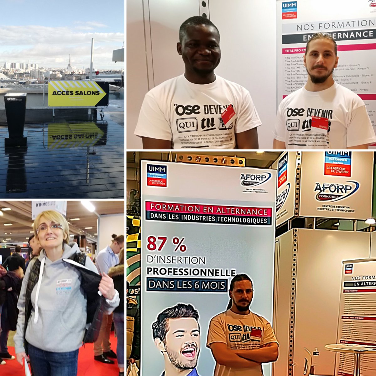 LParisetAFORP's tweet photo. Nous vous accueillons sur le Stand AL21 #AFORP #salondeletudiant #PteDeVersailles @AforpCfit @uimm https://t.co/qVqHxdGmGh