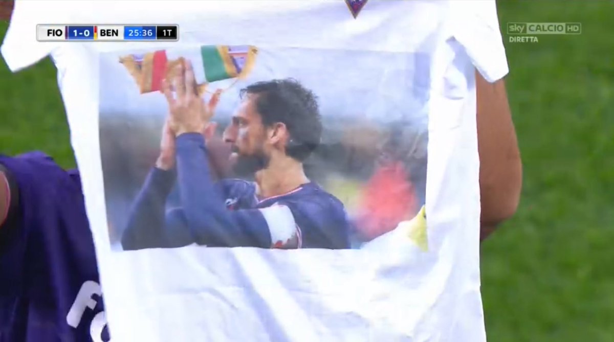 La célébration de Vitor Hugo après son but face à Benevento en hommage à Davide Astori.