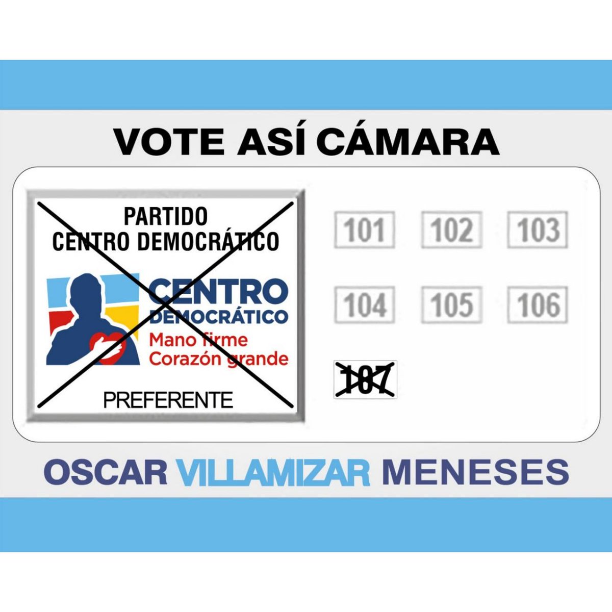 OscarVillamiz's tweet photo. #FelizDomingo llego el Gran Día, mi invitación para que me acompañen con su voto @CeDemocratico #CD107, ¡Gracias por su confianza!

#ElDeUribeEnSantander 
#Elecciones2018 https://t.co/RjYtodDwAw