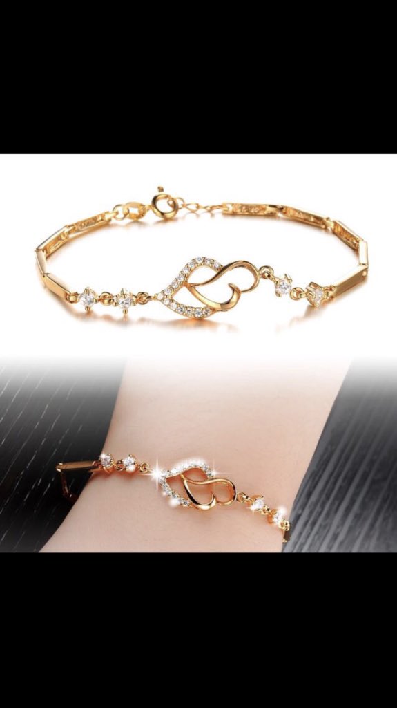 من اجمل السوارات النسائيه متوفره لدينا ماركة opk مع ضمان لون مطليه ذهب عيار 18 بسعر 8 ريال فقط للطلب 98009941