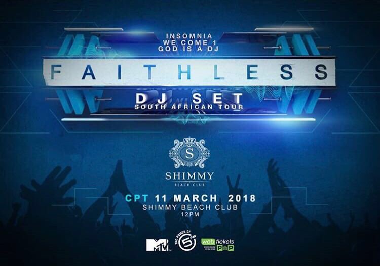 5FM's tweet photo. Whoβs at @ShimmyBeach with us for #FaithlessDJSet? https://t.co/LpFqvhtstW