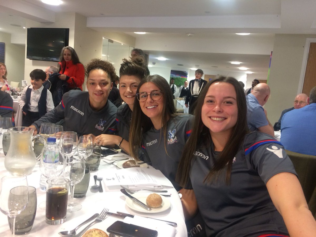 DeanDavenport7's tweet photo. Players at the Mothers day meal at Selhurst Park๐ด๐ต yo yo test for you lot Tuesday!! You know why๐ #gettingmyownback https://t.co/p5UqeTSZhK