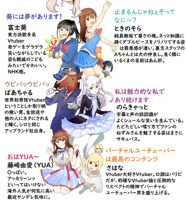 バーチャルユーチューバーのtwitterイラスト検索結果 古い順