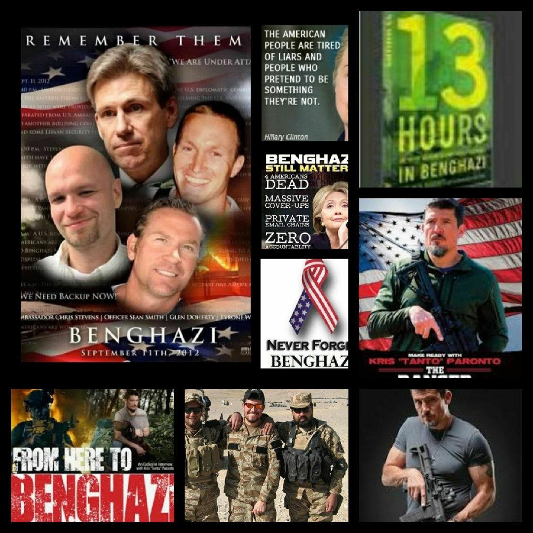 Chicago1Ray's tweet photo. 🎗 ❤ #WeWillNeverForget ❤🎗

Lives Lost In That #CIA annex [Sept 11th-2012] #Benghazi 

Amb-Stevens 🇺🇸
Doherty 🇺🇸
Woods 🇺🇸
Smith 🇺🇸

Fmr #Ranger Kris 'Tanto' Paronto risked his life despite the odds !

Plea's sent were ignored by #HRC 

#BenghaziStillMatters ✔

#RIP ❤ https://t.co/HPZEeD5TlI