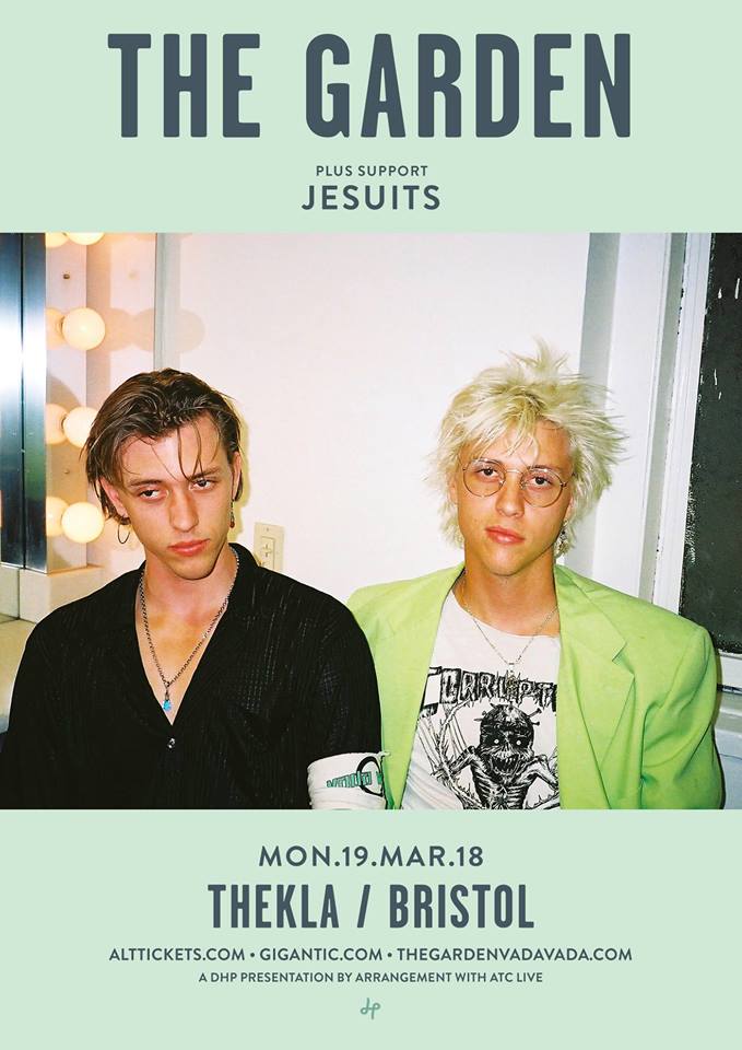 Join us on 19 March <a href="/theklabristol/">Thekla Bristol</a>, as we support <a href="/thegardentwins/">the garage</a>.

Tickets: bit.ly/2CzEQ81