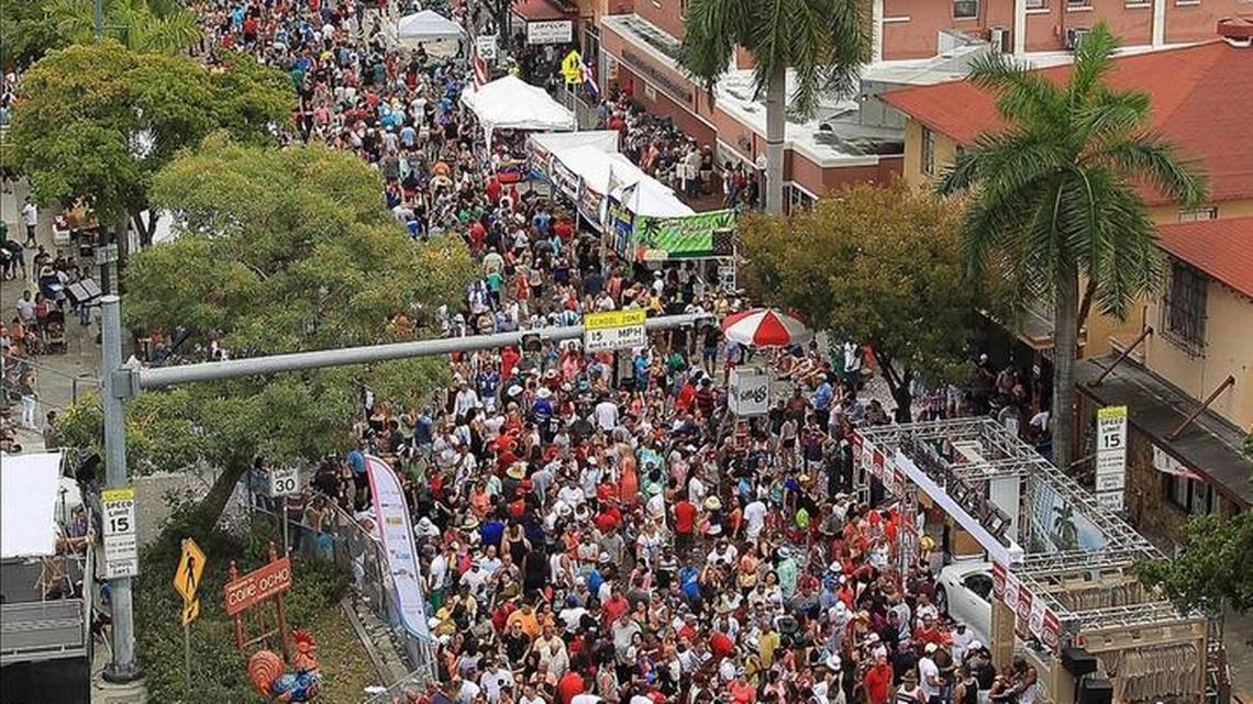 MiamiHerald's tweet photo. As Sundayβs Calle Ocho festival looms, so do 20 blocks of street closures https://t.co/3Y3gQ6mbiE https://t.co/0pO6LWaeat