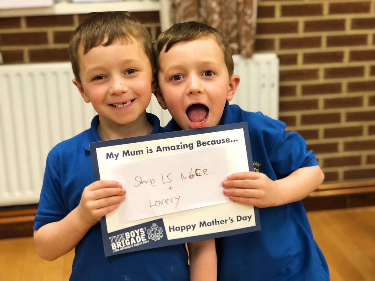11thnorthantsbb's tweet photo. We asked our Boys what makes their mum amazing and we were given some brilliant answers! Here are just a few. Happy Mother’s Day! 💐❤️ #MothersDay https://t.co/85nFQIitdo