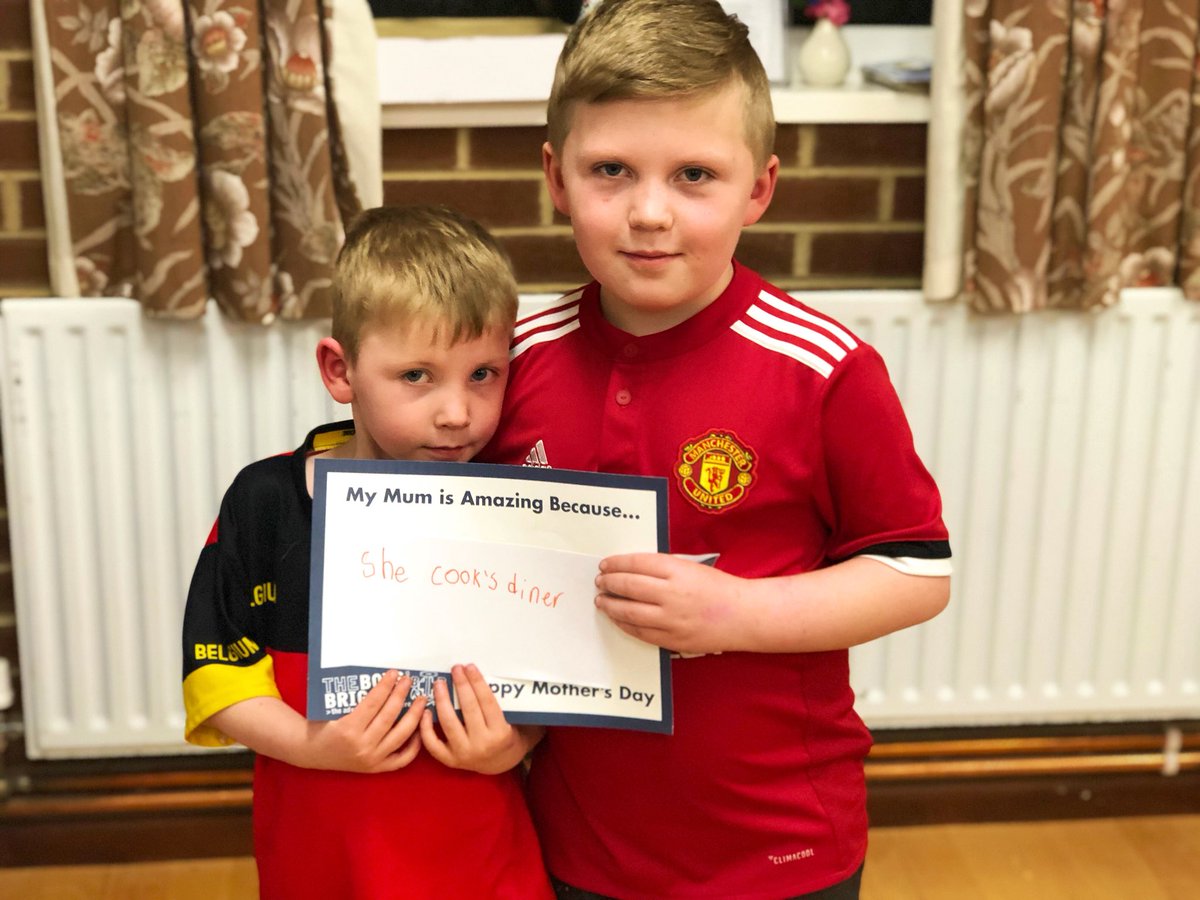 11thnorthantsbb's tweet photo. We asked our Boys what makes their mum amazing and we were given some brilliant answers! Here are just a few. Happy Mother’s Day! 💐❤️ #MothersDay https://t.co/85nFQIitdo
