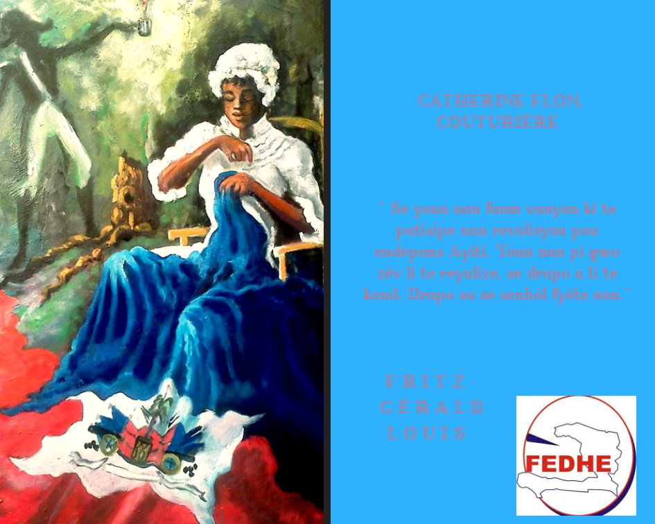ComFEDHE's tweet photo. UN JOUR , UNE FEMME . TOUJOURS, UNE FEMME. #potomitan #haiti #femmes #catherineflon #Hommage @wil4rd @haitichambergb @JerryTardieu    @Stanleylucas01  @MissMaraR @Destination_509
Source:
👉 Texte + photo : https://t.co/6nh7EekdTH https://t.co/qURkhxejPb https://t.co/p2pVnVM18M