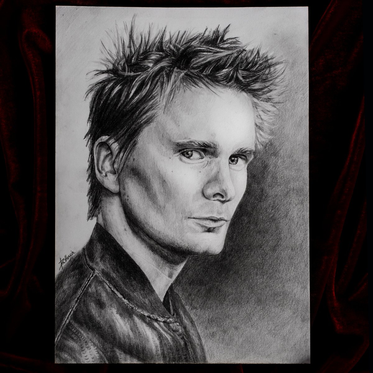 Pathrycja's tweet image. Finally, all my drawings of the gods from Muse 🖤🖤🖤 @Muse #Muse #drawing