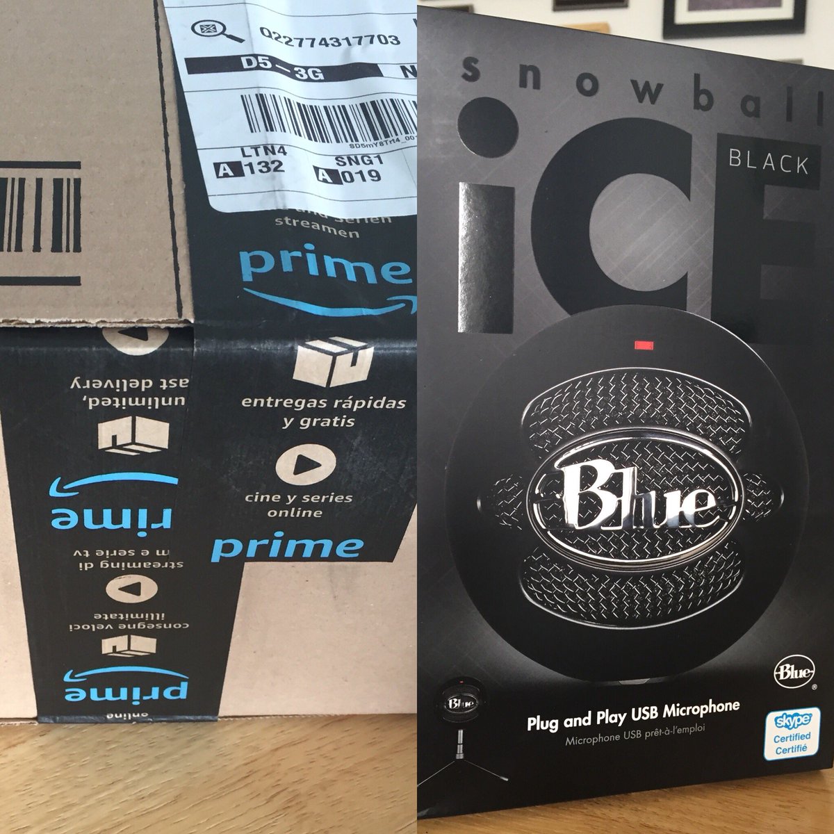 Geeky_Guys's tweet photo. The Geeky Guys new microphone has arrived 😃👍 #newtechday #Amazon https://t.co/3W18YMGLrJ