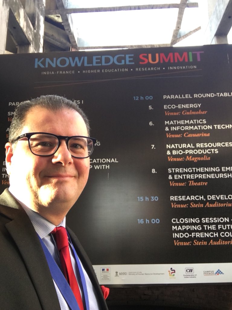 FadyFadel1's tweet photo. End #KnowledgeSummit with committees follow-up: #studentsmobility #studyabroad #dualdegrees #entrepreneurshipstartup #internship #joinresearch #distancelearning #longlifeeducation #corporatepartnerships @ABSPARIS85 @VidalFrederique #MacroninIndia @cfindia @IFInde #IndiaFrance https://t.co/94zLp5gbQr