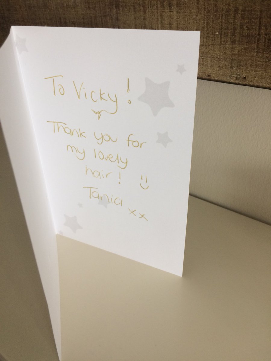 There is nothing better than someone appreciating the work you do. #hairextensions #hair #Newcastle #NorthTyneside