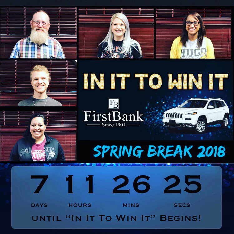 firstbankok's tweet photo. Only 1 Week Away https://t.co/XASRhewIA4