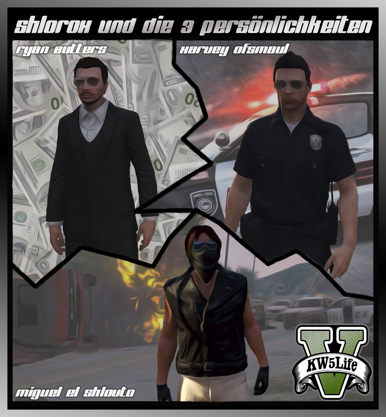 Dervirtus On Twitter Es Gibt Echt Roleplaystreamer In Gta Die Mehr Als Nur Eine Personlichkeit Haben Darf Ich Vorstellen Hier Kommt Shlorox Aka Miguel Aka Butters Aka Ofsmaul Shlorox Tinkerleo Shlolive Gta5