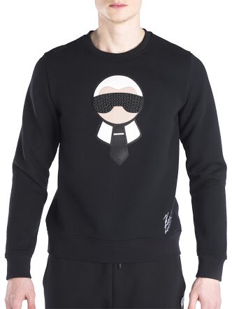 fendi karl lagerfeld sweatshirt