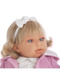 GET don't REGRET!

Gorgeous Amy is a sight for sore eyes and she's nearly gone. She's a 37cm cuddly baby #doll by #AntonioJuan and when you squeeze her tummy she says "Mama and Papa" and sweetly chuckles. Yours for ONLY £29.99, #reduced from £47.99 - buff.ly/2FE83zA