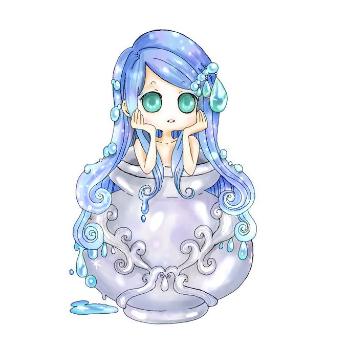 最新 水瓶座 イラスト かわいいフリー素材集 いらすとや