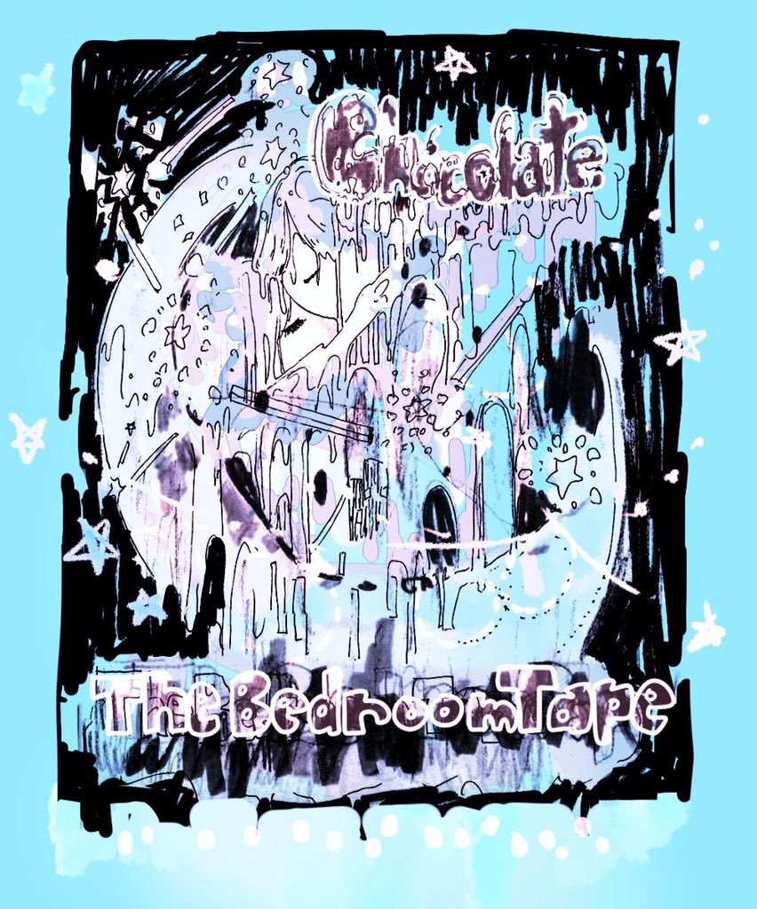 「アナログイラストをゴリゴリに加工した過程 」|愛乃嘘子/ainousokoのイラスト