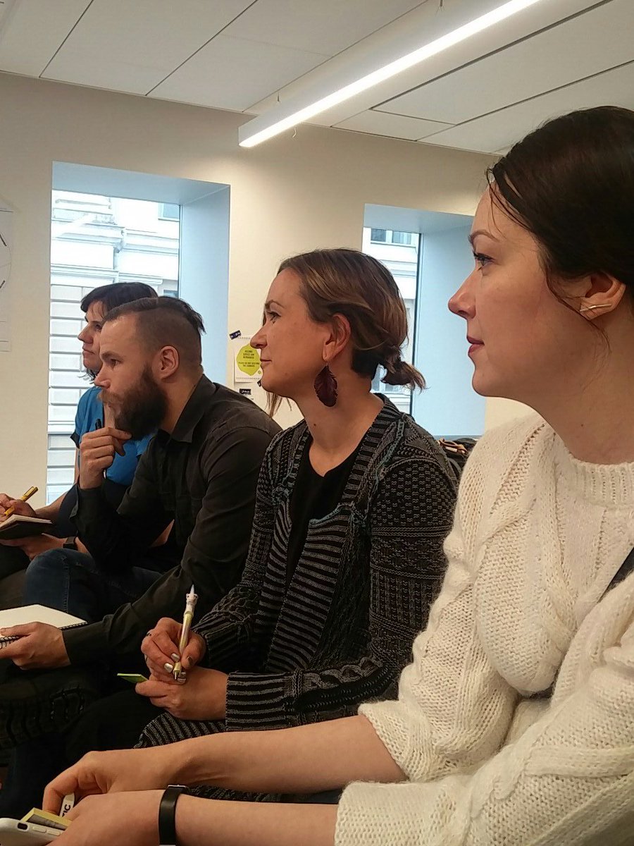GSJamHKI's tweet photo. Our prototype presentations are finally here! The judges are judging hard and the teams are showing what they have been up to. #gsjam #gsjamhki #prototyping #servicedesign Great work everyone! 👏 https://t.co/C8u595Rcel